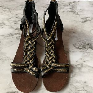 Steve Madden Chainge Wedge Sandals